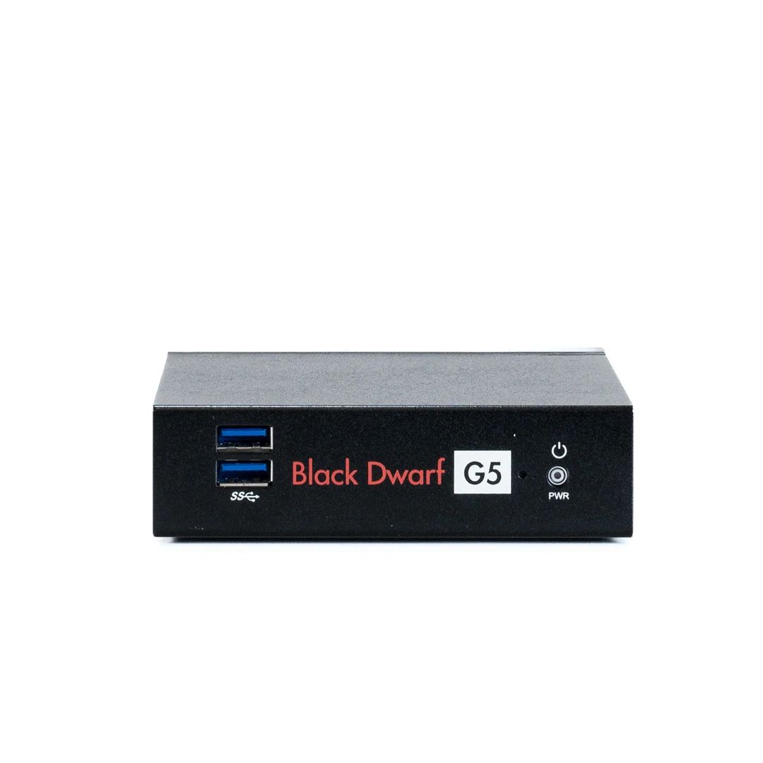 Securepoint Black Dwarf G5 Firewall – Frontansicht UTM-Firewall für 10 Benutzer