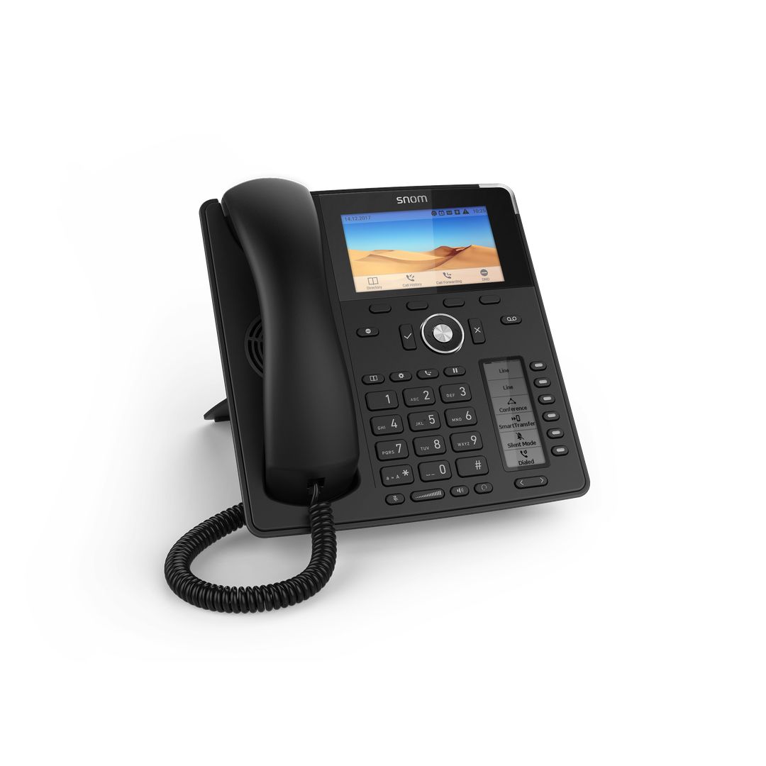 Snom D785 IP-Tischtelefon – Profi-Telefon mit zwei Displays