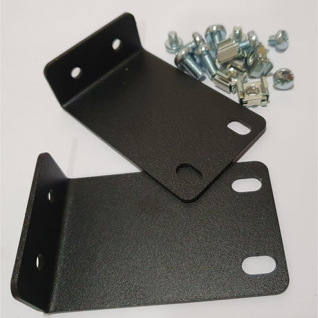 STARFACE COMPACT Rack Mount Kit – 19-Zoll-Metallwinkel mit Befestigungsschrauben für Serverschrank-Montage